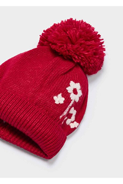 MAYORAL Girl's Red Hat and Scarf Set