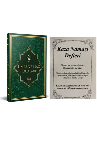 İsmailağa Yayınevi Umre ve Hac Duaları - kaza namaz defteri
