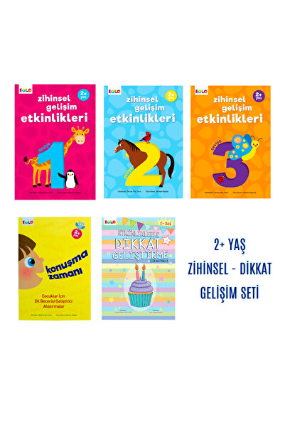 Eolo 2+ Yaş  Zihinsel Gelişim Etkinlikleri - Konuşma Zamanı Dil Becerisi - Di...