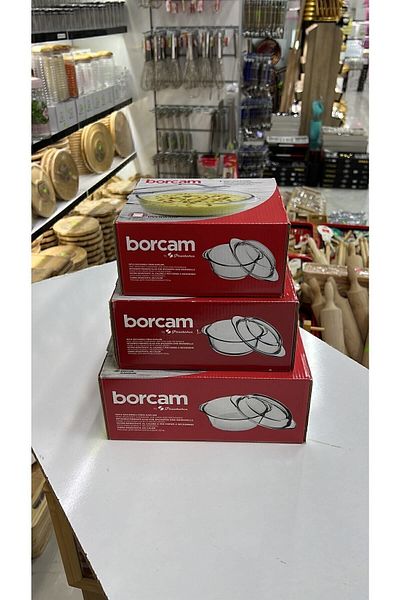 Paşabahçe 3-pack Pyramid with Lid