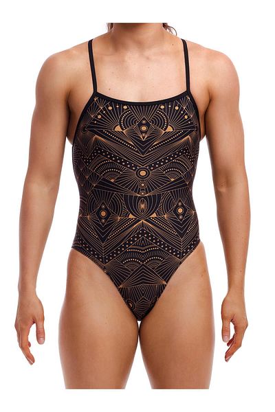 FUNKİTA Funkita Stp to the Stars - Women's Training Swimsuit, Double Cross Back Design