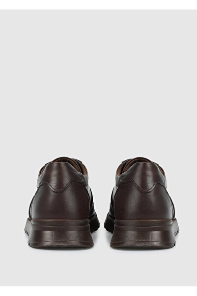 Provoq Καφέ Δερμάτινα Ανδρικά Παπούτσια