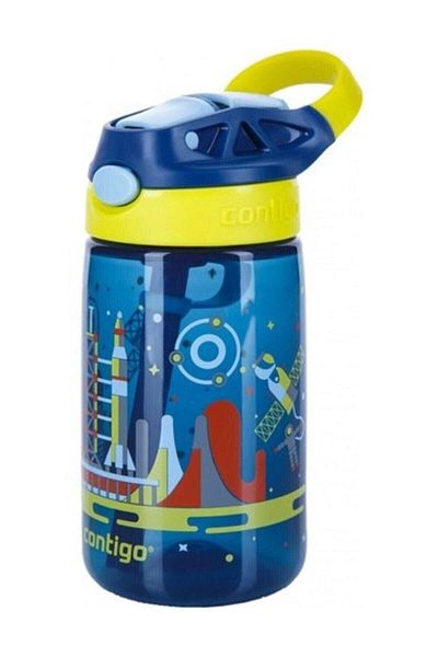 Contigo Gizmo Flip Space Multi Color Water Bottle 420 ml 1000-0742