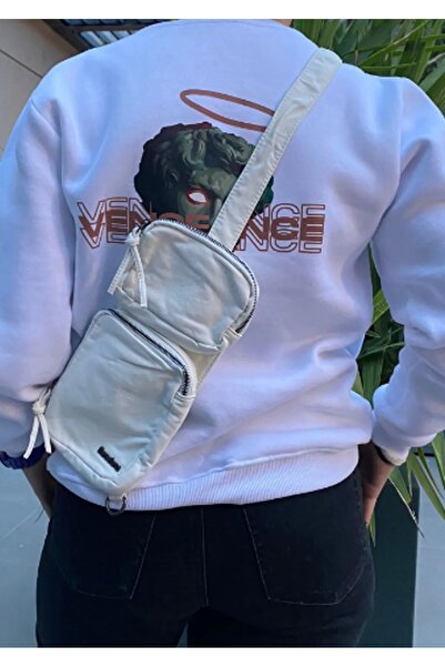 Kemo Bags Yıkama Deri Kadın Boodybag Çapraz Çanta