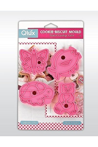 Qlüx Smurfs Cookie Mold (4 Different Models) Cookie Molds Set for Cookie Making