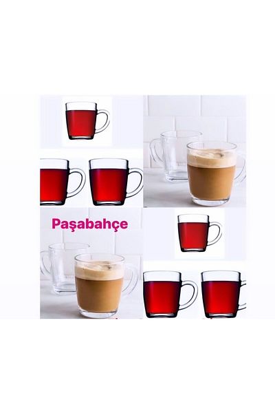 Paşabahçe باسابخيي 55531 كوب 6 قطع