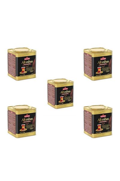 Çaykur Altinbaş Tea Tin Box with Clove 5*100 Gr