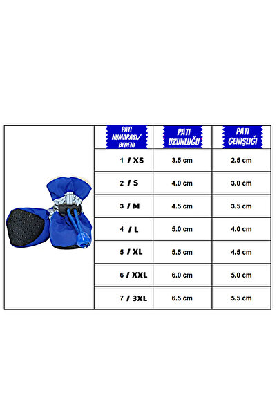 Genel Markalar "6 Farklı Renk Seçeneği" Ile Yumuşak Kumaş Kaydırmaz Tabanlı Suya Dayanıklı Köpek Ayakkabısı