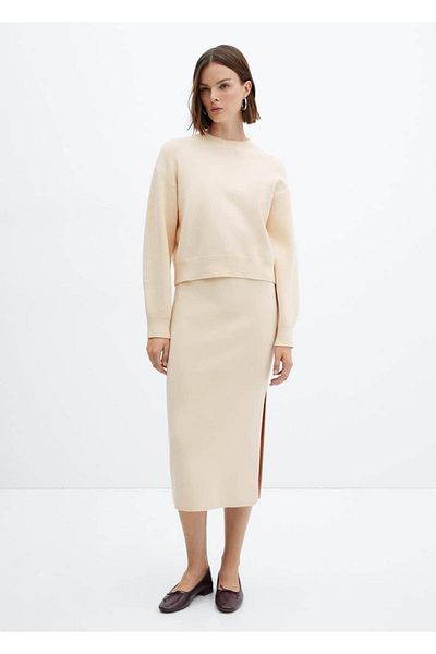 MANGO Woman Round Neck Knitwear Sweater