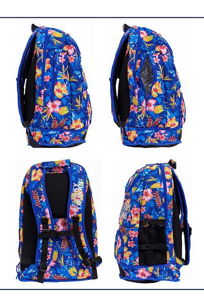 Funky Trunks Funky Elite Squad in Bloom - Training and Backpack