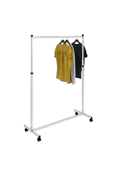 Manken İstanbul Tekli Ayarlanabilir Krom Metal Orta Stand