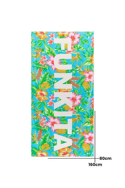 FUNKİTA Funkita Blue Hawaii - 160X80 Training and Sports Towel