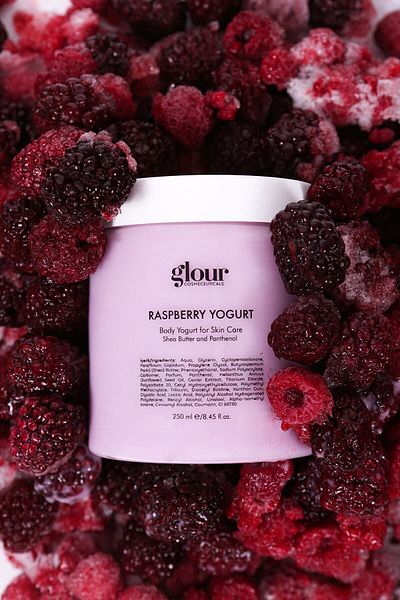 GLOUR Raspberry Yogurt-Body Raspberry Extract Yogurt Moisturizer