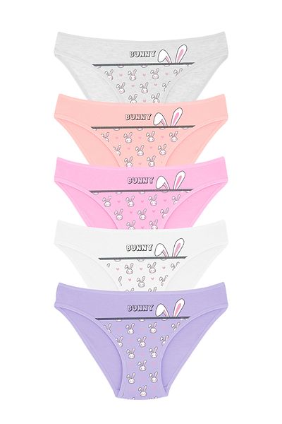DOMİKİDS Chiloți din bumbac pentru fete DomiKids Pachet 5 75250