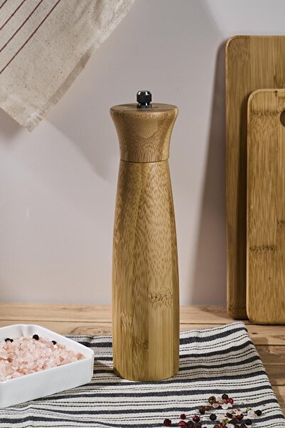 Perotti مطحنة بهارات وفلفل أسود من الخيزران مقاس 20 سم