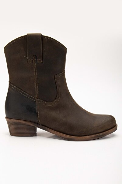 ANALİN SHOES Ботинки Crazy Deri для жінок - хакі