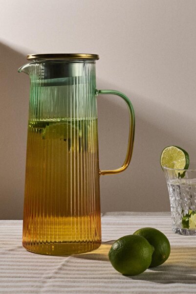 Perotti Pina Renk Harmanı Filtre Kapaklı Color Sürahi 1300ml