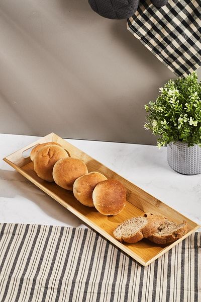 Perotti Bamboo Large Bread Bowl 50*16*4cm