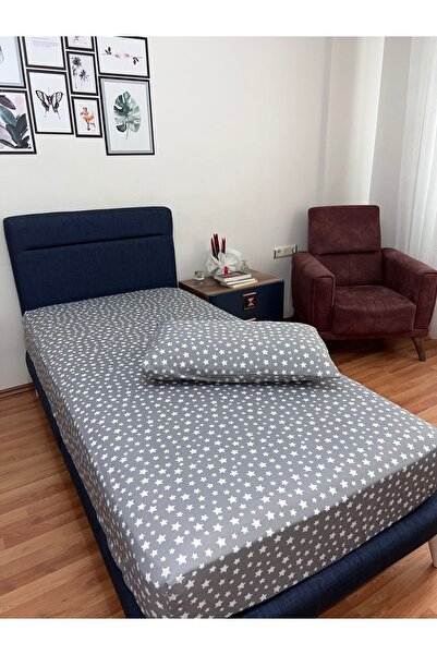 Touch Single Elastic Padded Bed Sheet