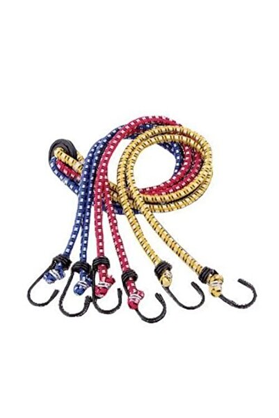 Piranha 11312 Oto Bagaj Gergi / 6 Kancalı Bagaj Lastiği (3 ADET) / Sabitleme Ipi