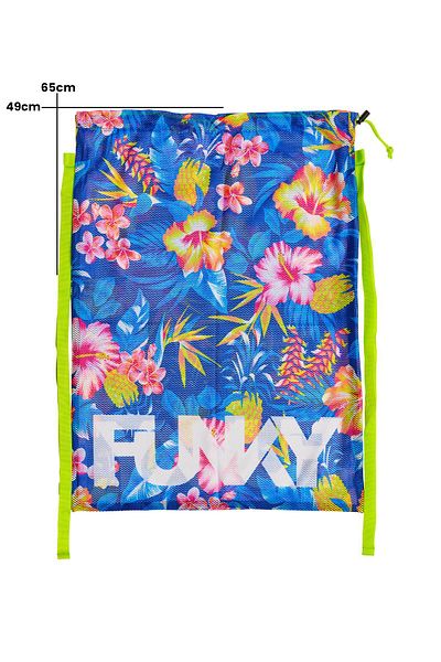 Funky Trunks Funky in Bloom Mesh Bag for Training and Beach - 65X49