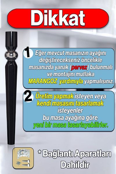 Badem10 Picior de dresuar de masă elipsă 75 cm din plastic negru cromat picior de bucătărie masă de sufragerie picioare de mobilier negru