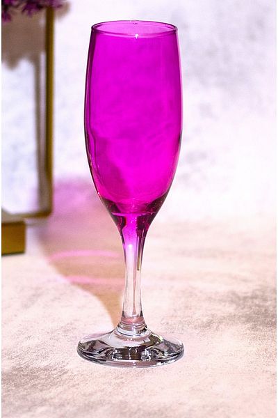 sudeka 190cc Colored Coffee Glass Set - 6 Pieces