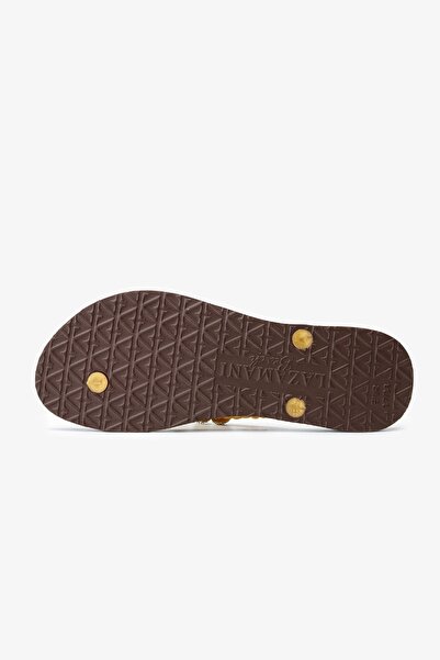 LAZAMANİ Lazamani Women's - Vegan Brown Flat Slippers