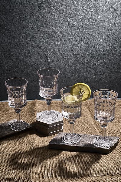 Perotti Arturo Goblet - Set of 4 Crystal Glasses 225ml