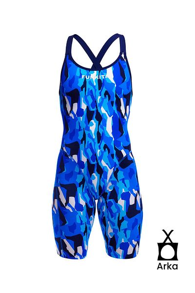 FUNKİTA Chaz Michael Funkita Women's Racing Swimsuit - Fast Legs (Entry Level)