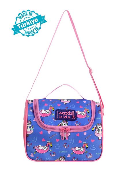 Waddell Licensed Striped Unicorn Patterned Lunchbox