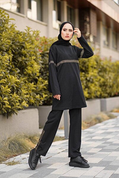 BURCU TESETTÜR Διπλό Σετ Φόρμας Bts0004