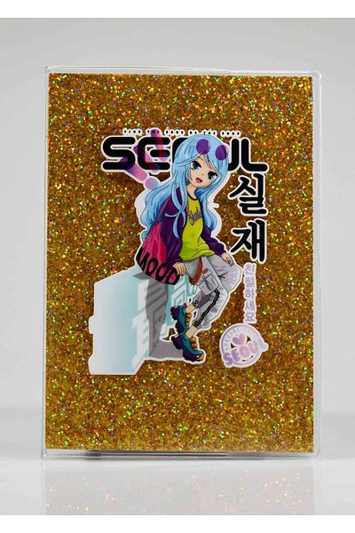4nio Caiet Sari Seoul Glitter