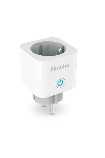 Piranha 45525 Tuya يدعم 2.4 جيجا هرتز واي فاي ذكي لاسلكي - مقبس محمي من زيادة التيار