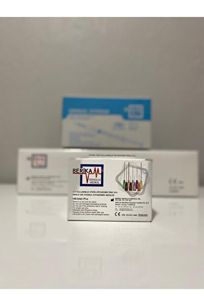 Berika 32g 8mm Mezoterapi Prp Botoks Mezoterapi Iğnesi - 100 Adet