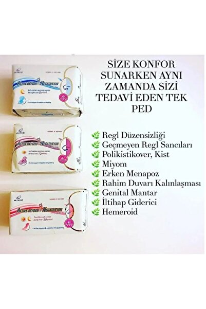PED Tiens Airiz hijyenik Kadın Pedi(6 lı paket toplam 98 adettir)