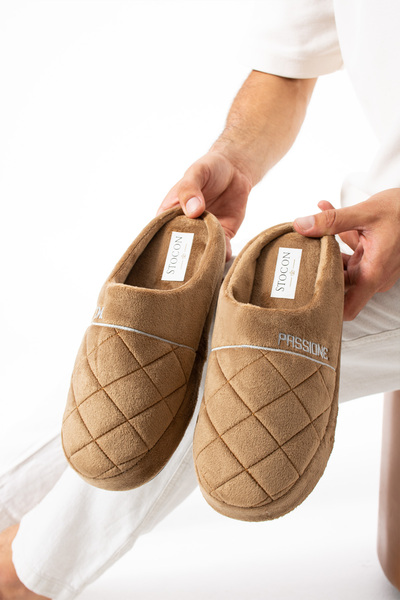 STOCON Fluffy House Slippers for Men and Women - Noiseless, Furry Washable Sole