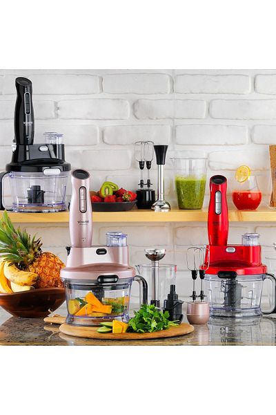 Schafer Rose Gold Meister Multi Blender Set 17 Pieces