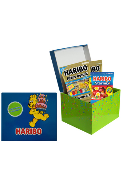 Haribo Doğum Günün Kutlu Olsun | Haribo Hediye Kutusu