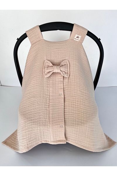 Puro Cotone 4 Layers Muslin Stroller Cover And Stroller Cushion
