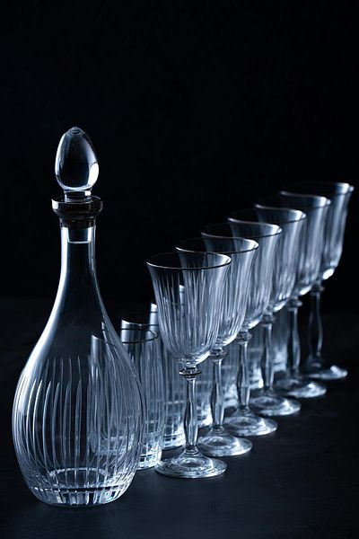 ACAR Louisa Silver 13 Piece Glass Set