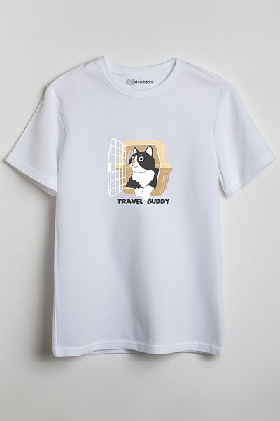SM Satranç Medya Μπλουζάκι Unisex Cat Cup με στάμπα
