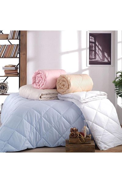 Altınbaşak Ranforce Single Cream Silicone Quilt