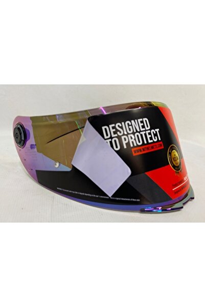 MT Vizör V-14B Iridyum Renk Mt V-14B Kask Camı