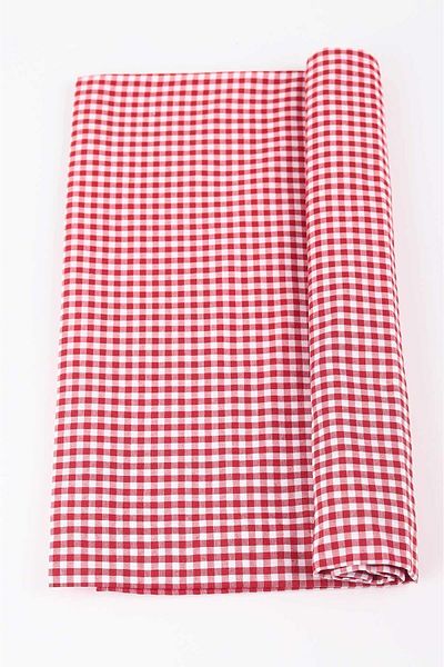 homease Small Square Patterned Gingham Table, Tableware and Picnic Cloth