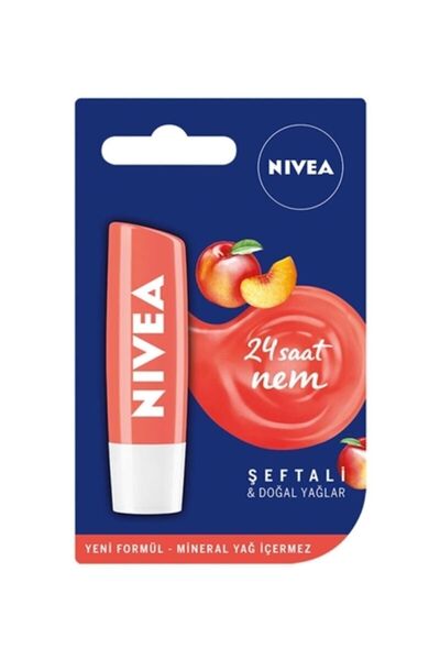 NIVEA Nıvea Dudak Bakım Kremi Şeftali 4.8gr