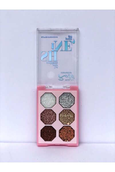 Roesıa Rose Cosmetics Rose 6'lı New Glitter Palette