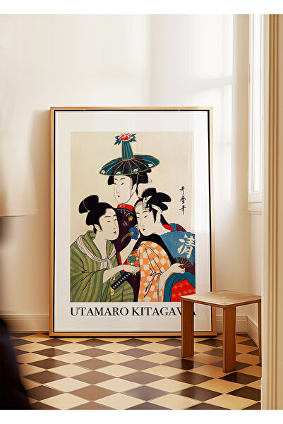 ARTHOUSECOLLECTIVE Poster Utamaro Kitagawa - Lucrări de artă japoneză - Poste...