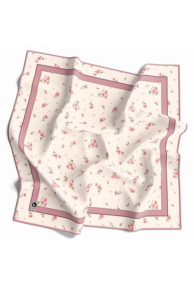 VİOLLA Silk Free Twill Scarf