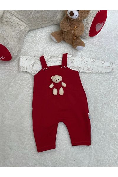 million babies Cute Teddy Bear Detailed Seasonal Baby Outfit 0-3 Months 3-6 Months 6-9 Months Baby Set